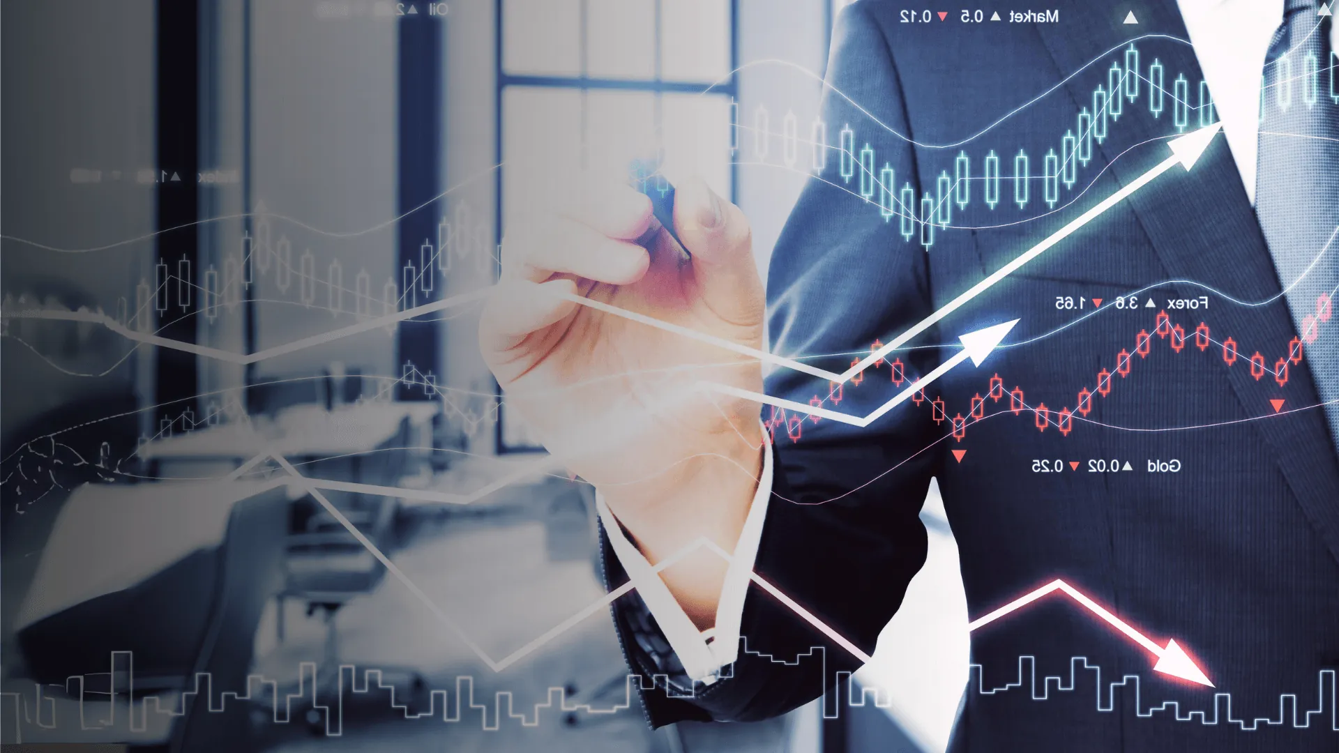 Finance team analyzing financial data and business metrics
