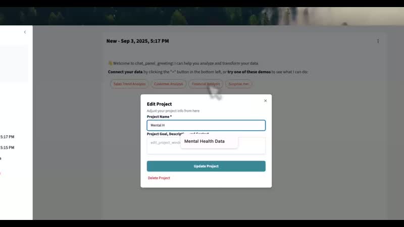Start a project